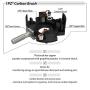 1PZ KS4-ST1 Starter Motor Replacement for Kawasaki KFX400 KSF400 Suzuki DRZ400 Quadsport LT-Z400 LTZ400 Arctic Cat 400 DVX 21163-S004 31100-29F00 3445-033
