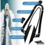 Seaworks Dual Feed Muff Style Boat Motor Flusher | Use for Antifreeze Winterization or Common Water Flush | 5/8 Inch Standard Garden Hose Connection (Black)