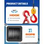 NEWTRY 3 in 1 Electric Hoist Winch 1,100lb Wireless Remote Control, Cable Remote Control, 110/120 Volt Portable Power Electric Hoist, Vertically & Horizontally, Lift 16ft/min