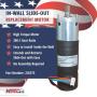 NOVOPARTS 236575 Motor Slide Out 300:1 High Torque, in-Wall 10MM
