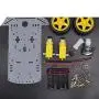 1 Set Motor Smart Robot Car Chassis Electronic Manufacture DIY Kit Speed Encoder Battery Box 2WD for Robot