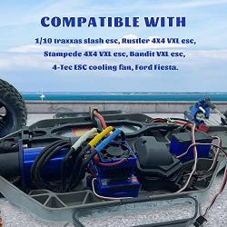 OGRC VXL-3s ESC Cooling Fan for 1/10 traxxas Slash 4x4 Stampede 4x4 VXL Rustler VXL for Traxxas 3340 Velineon ESC