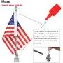 Motorcycle Flagpole Mount and American Flag - 6