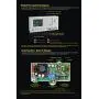 RD RD6018W 60V 18A Communication Version DC DC Voltage Current Adjustable Step Down Power Supply Buck Converter Voltmeter(RD6018W)