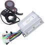 Alomejor 2 in 1 Brushless Controller Electric Scooter Controller LH100 60V E‑Bike Motor Controller with LCD Thumb Shifter E‑Bike Speed Driver for 450W/500W/1000W