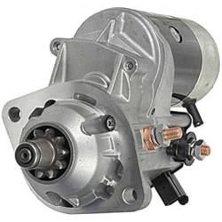 Rareelectrical NEW STARTER MOTOR COMPATIBLE WITH KOMATSU BACKHOE LOADER WB146PS-5 S/N A43001-UP 6731826520