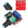 5V-28V Dc Motor Pwm Speed Controller Governor Speed LED Switch Dimmer Speed Control Module Volt Regulator
