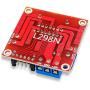 L298N motor driver controller board module, dual H-bridge robot stepper motor control, used for Arduino smart car power supply UNO MEGA R3 Mega2560 (2PCS)