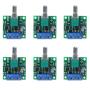 V TELESKY PWM DC Motor Speed Controller 1803BK DC Motor Driver 2A Motor Driver PWM Low Voltage with Speed Control Knob 1.8V 3V 5V 6V 12V 30W (6Pcs)