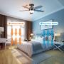 Ceiling Fans with Lights Remote Control, 52 Inch Indoor Ceiling Fan for Living Room Bedroom Home, Modern Rustic Ceiling Fan with 5 Blades, Reversible Motor, 2 Timers, 6 Speed (Silver)