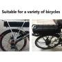 Jieoto E-Bike Battery Rear Carrier 36V 18AH with USB Port 2A Charger, Lithium Electric Bike Battery Suitable for 250W/350W/500W/800 Motors, More Suitable for Modification.