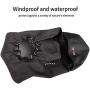 KINGBIKE Balaclava Ski Mask Motorcycle Running Full Face Cover Black (Black(2pack))