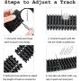 Professional Shock-absorbing Metal Robot Tank Chassis with DC Encoder Motor for Arduino/Raspberry Pie, Tracked Suspension Absorption Vehicle, Remote Control Track Crawler Damping Vibration Caterpillar