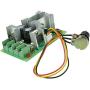 CUGUU DC Motor Speed Controller, Universal DC 9-60V 20A Motor Speed Regulator Controller Switch (2 Pcs)