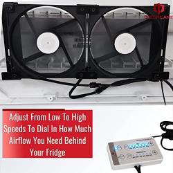 Beech Lane 12V RV Fridge Ventilation Cooling Fan 5.5
