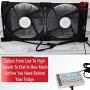 Beech Lane 12V RV Fridge Ventilation Cooling Fan 5.5