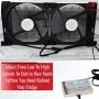 Beech Lane 12V RV Fridge Ventilation Cooling Fan 5.5