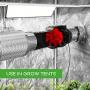 iPower Quiet 6” Inline Duct Fan with Speed Controller - Ventilation Exhaust Fan for Heating Cooling Booster, Grow Tents