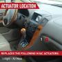 Mode HVAC Air Door Actuator - Compatible with Lexus Vehicles - 97-05 GS300, GS400, GS430, IS300, RX300, 2002-2010 SC430 - Replaces 8710630371, 604-917, 87106-30371, 604917 - Blend Heater Servo Unit