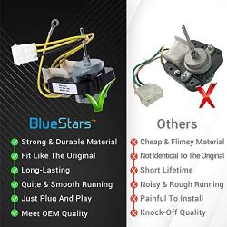 Ultra Durable WR60X10220 Refrigerator Condenser Fan Motor Replacement Part by Blue Stars – for GE & Hotpoint Fridges - Replaces AP4298602 WR60X10171 PS1766247 WR60X10133 1257132 WR60X10192