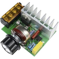 4000W 0-220V AC SCR Electric Voltage Regulator Motor Speed Controller
