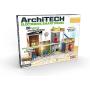 SmartLab Toys Archi-TECH Electronic Smart House - Educational Home Design Room Decoration Stem Building Toys & Engineering Kit - Build Your Own Smart House with Activity Book Building Set & 2x E-Books