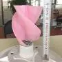 Micro Motor Small LED lights Vertical Axis Wind Turbine Generator Blades full set DIY wind generator windmill White color 10w (2 Blades)