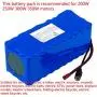 Wnicek 36V Ebike Battery 12000mAh 10S 4P Rechargeable Lithium-ION Battery Pack Customizable Lithium Battery with BMS and 42V Charger Fits for 200W 250W 350W 500W Motor