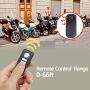 Japard 113dB Bike Alarm with Remote - Motion Sensor, Waterproof IP55, Remote Access 65ft Motorcycle Bicycle Alarm Security System