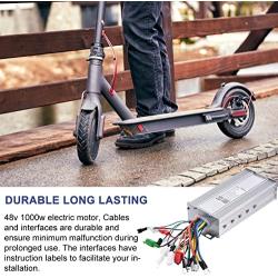 Dilwe E-Bike Controller, Brushless Controller 36V/48V 1000W Electric High Brushless Speed Controller for Electric Bike Bicycle Scooter