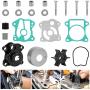 Outboard Water Pump Impeller Repair Kit Compatible with Honda 40 50 hp BF35A BF40A BF45A BF50A BF40D BF50D, Water Pump Rebuild Kit with Impeller Housing Replace for 06193-ZV5-020