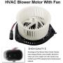 HVAC Blower Motor Assembly 700129 19131212 19210741 Heater Blower Motor for 1997-2000 Buick Century Regal / 1997-2000 Chevrolet Corvette / 1998-2000 Oldsmobile Intrigue / 1997-2000 Pontiac Grand Prix