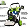 Greenworks 2000 PSI 1.2 GPM Pressure Washer, GPW2003 & Chemical Guys CWS_110_16 Honeydew Snow Foam Car Wash Soap, Safe for Cars, Trucks, Motorcycles, RVs & More, 16 fl oz, Honeydew Scent