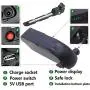 Jieoto E-Bike Pedelec Battery 48V 17Ah Ebike Lithium Ion Battery with 2A Charger BMS, Suitable for 250W/350W/500W/750W/1000W Motors, More Suitable for Modification
