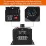 PWM DC Motor Speed Controller, Keenso High Precision DC 6-90V 15A DC Motor Controller, Universal 0.01-1000W 16KHz PWM Variable Speed Control Generator Kit with Output Volt LED Display
