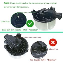 A/C Blower Motor Assembly for Toyota RAV4 2006-2017 Corolla Matrix Pontiac Vibe Scion tC xB