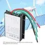 Wind Charge Controller,12V/24V 300W/600W Waterproof Wind Turbine Generator Charge Controller Regulator