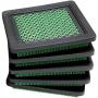 HEYZLASS 5Pack 17211-zl8-023 Air Filter, for Honda gc160 gcv160 gc190 gcv190 Engine Element and More, Lawn Mower Air Cleaner