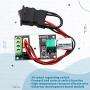 CenryKay DC Motor Driver Board Module 6V 12V 24V 28V 3A 80W DC Motor Speed Controller PWM Speed Adjustable Reversible Switch（2PCS)