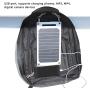Solar Panel,10W 5V Solar Panel Charger with Buckles Semi Flexible Portable Monocrystalline Solar Charging Tool Mobile Power Supply,for Automobiles Ships Motorcycles Household Appliances Outdoor