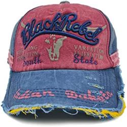Blackreld South State Cotton Baseball Cap, Adjustable Snapback Dad Hat Cool Vintage Washed Low Profile Classic Summer Hats