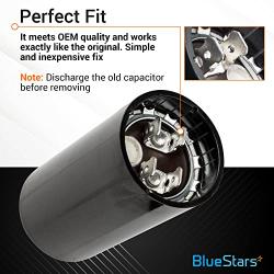 233-280 mfd 110-125VAC ±20% Volts Round Motor Start Capacitor 50/60 Hz AC Electric Replacement Part by Blue Stars