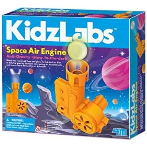 4M- Kidz Labs Motor aire espacial, Multicolor (00-03398)