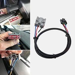 RED WOLF Trailer Brake Control Wiring Harness Adapter Connector for 2009-2019 Ford F-150/Flex/Lincoln, 2019-2021 Bronco Fit Brake Controller to Towing Hitch Trailer Motorhome