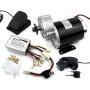 L-faster 36V 48V 600W Electric Tricycle Motor Electric Trike Rickshaw Motor Electric Tricar DC Motor Electric Three-Wheeled Vehicle Motor Kit