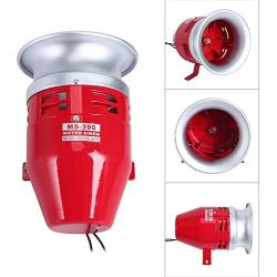 YaeCCC Motor Horn Siren Buzzer MS-390 AC 110V 1.5A 125DB Decibel Security