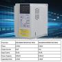 3 Phase Variable Frequency, Controllers Motor Speed Controllers Drive VFD Motor Speed Controller Vector Inverter Converter 380V[3.7KW]