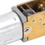 DC Brush 6V Mini Gear Motor, Micro Turbo Worm Geared Motor 1218GE‑N20 Reduction Geared Motor(DC 6V 70RPM)