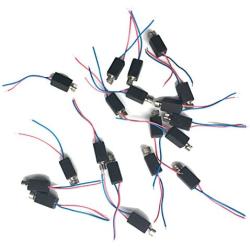 100pcs Low power Vibrator 3V Motor Mini DC motor 4 x 8mm Vibration Pager micro motor for robotics toys Robot Bristlebot DIY