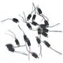 100pcs Low power Vibrator 3V Motor Mini DC motor 4 x 8mm Vibration Pager micro motor for robotics toys Robot Bristlebot DIY
